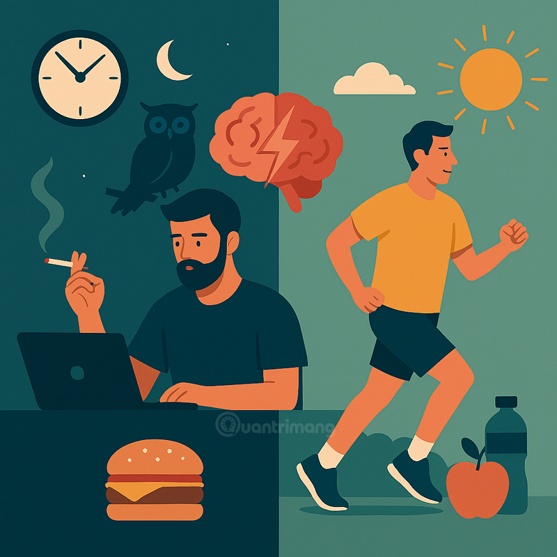 Picture 1 of Night Owls and the Risk of Stroke: Why Does Staying Up Late Harm Your Heart?