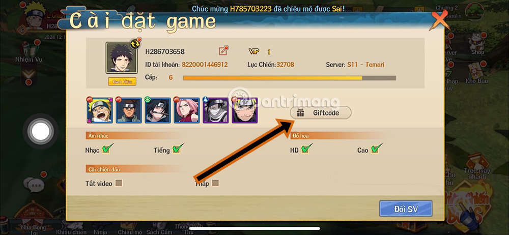 Ninja Team Code: Ninja Village 3D latest and how to redeem code Picture 2