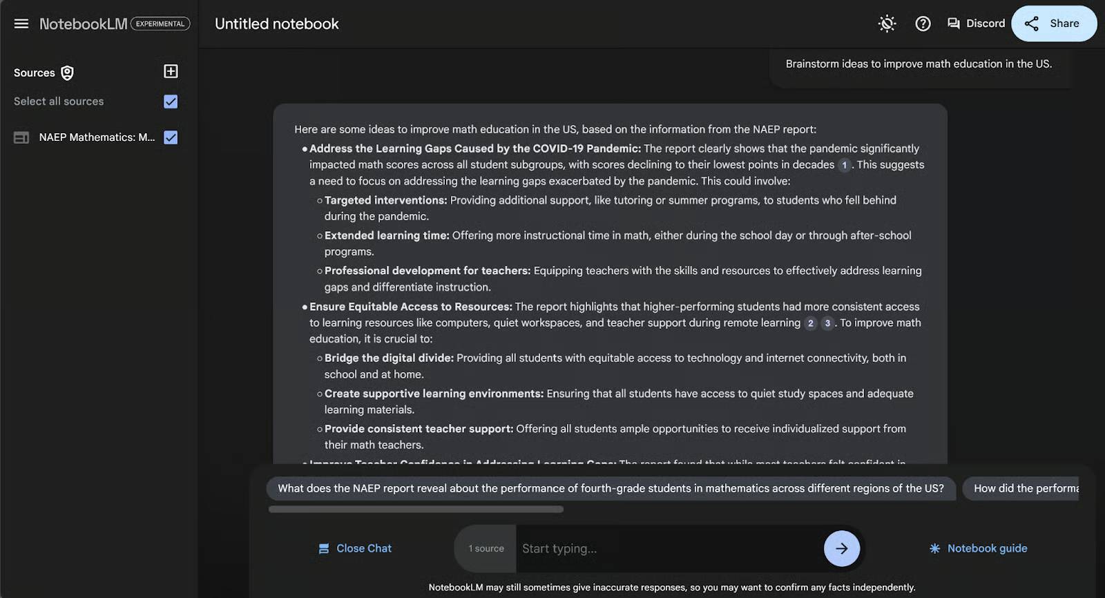 images 10 of NotebookLM: User guide with practical examples