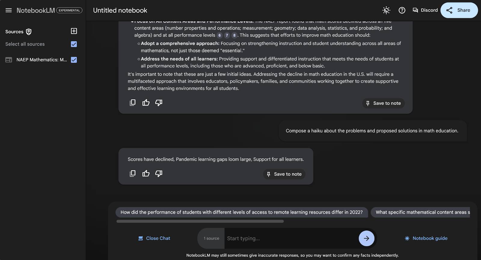 images 11 of NotebookLM: User guide with practical examples