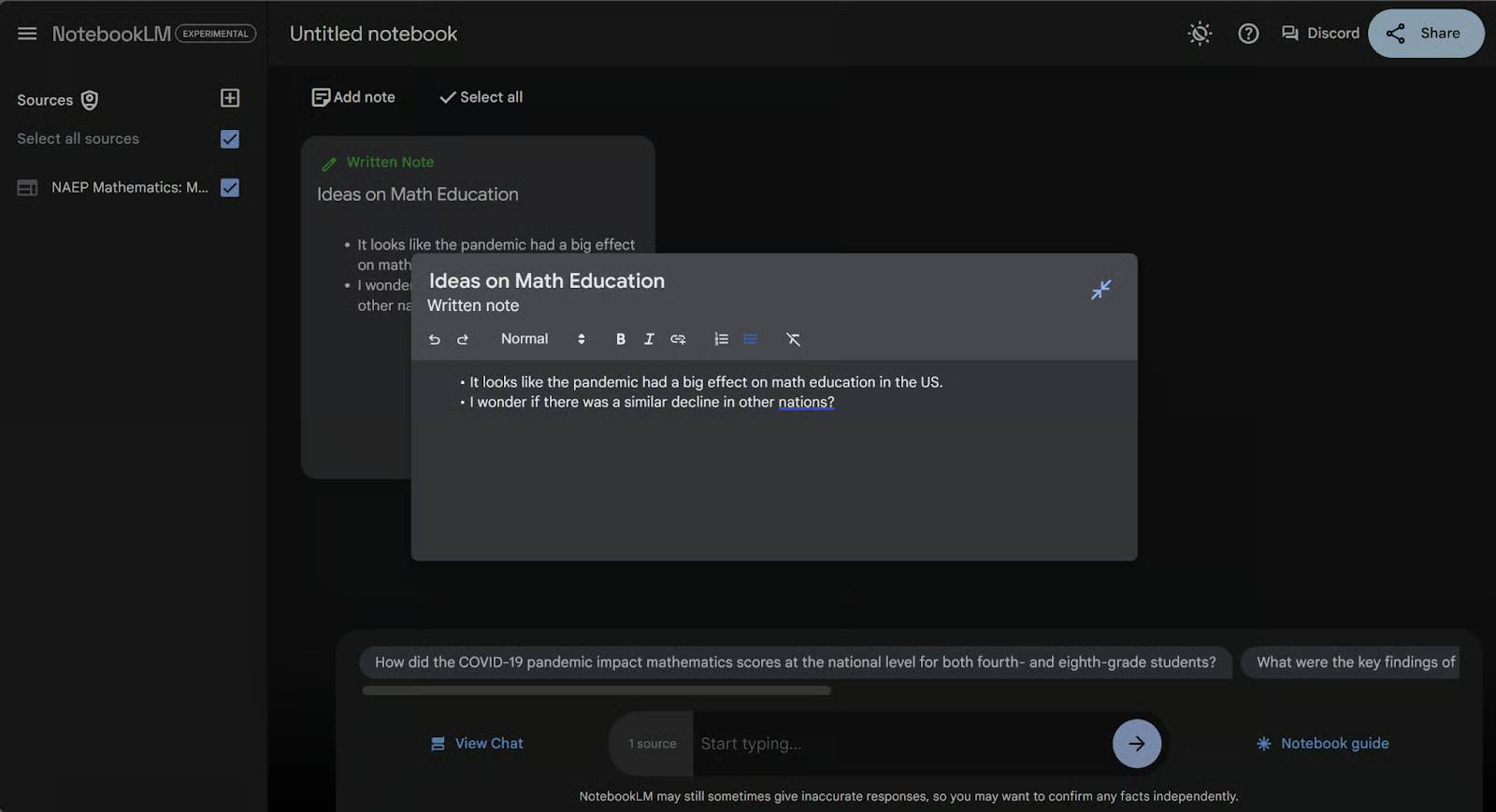 images 14 of NotebookLM: User guide with practical examples