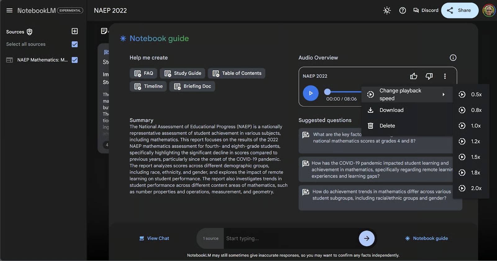 images 20 of NotebookLM: User guide with practical examples