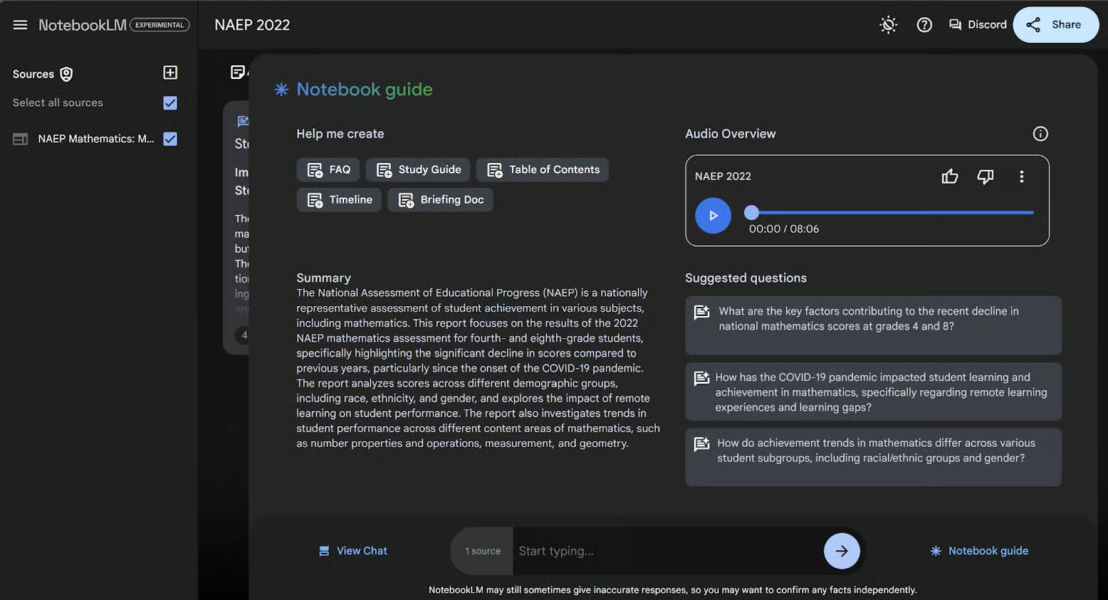 images 21 of NotebookLM: User guide with practical examples