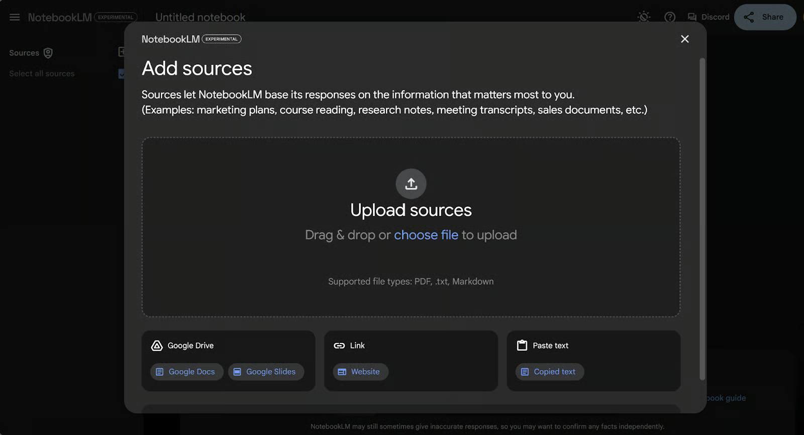 images 5 of NotebookLM: User guide with practical examples