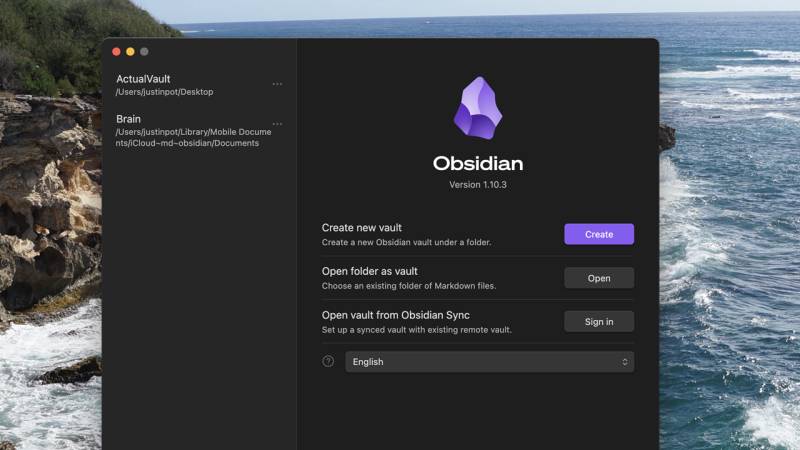Obsidian - A powerful personal knowledge and note-taking application. Picture 1