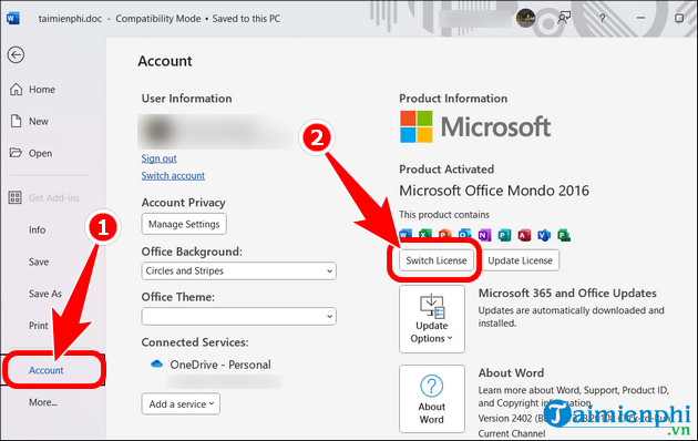 Office 365 key permanently activates latest copyright 2024 Picture 1