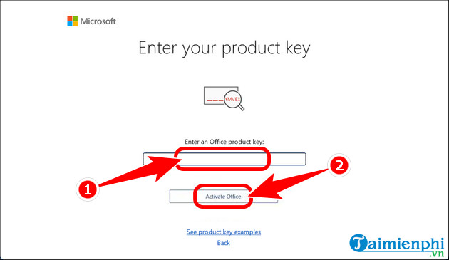 Office 365 key permanently activates latest copyright 2024 - TipsMake.com