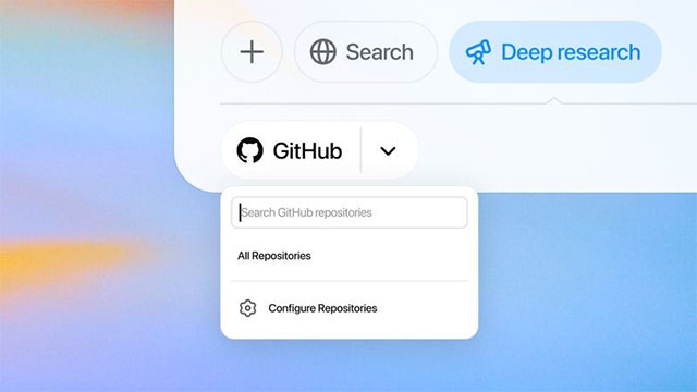 OpenAI Launches GitHub Connector for ChatGPT Deep Research — Analyzing Source Code to Answer Questions Picture 1