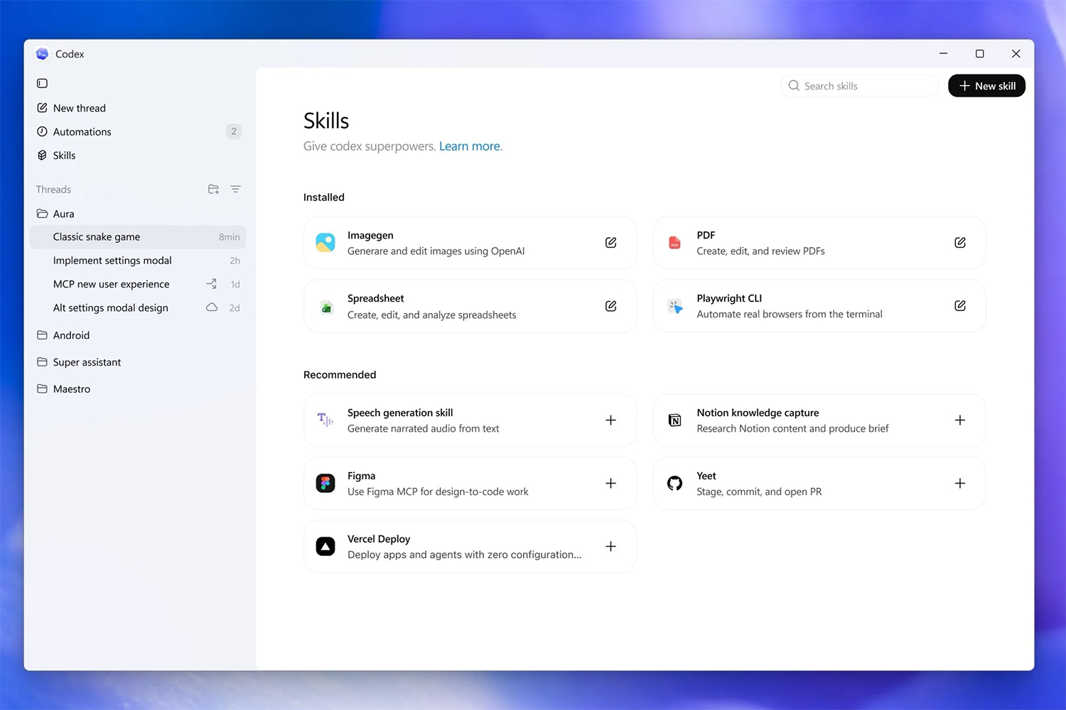 OpenAI releases Codex for Windows: The official AI programming tool is now available on the Microsoft Store. Picture 1