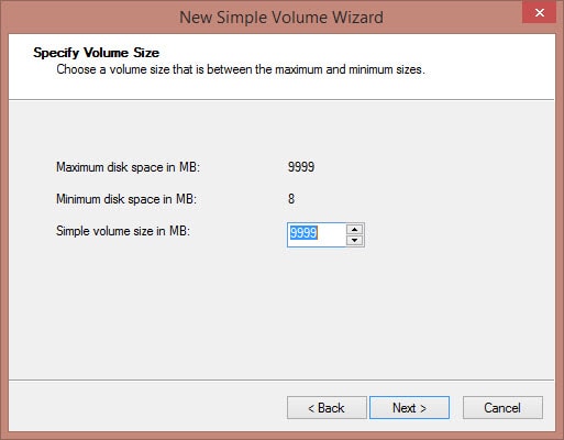 Picture 6 of Partitioning a hard drive in Windows 8, how to partition a hard drive in Windows 8.