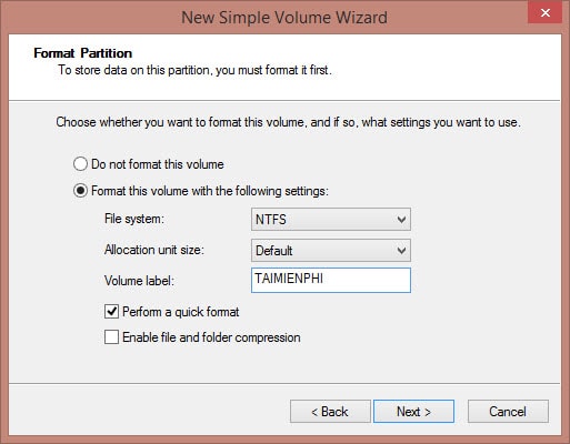 Picture 8 of Partitioning a hard drive in Windows 8, how to partition a hard drive in Windows 8.