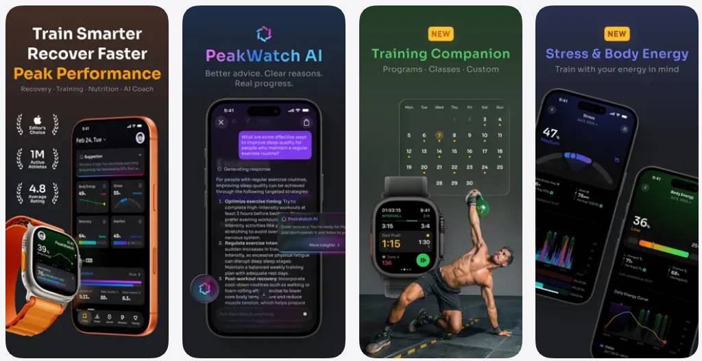 PeakWatch - AI Personal Trainer and Rehabilitation Picture 1