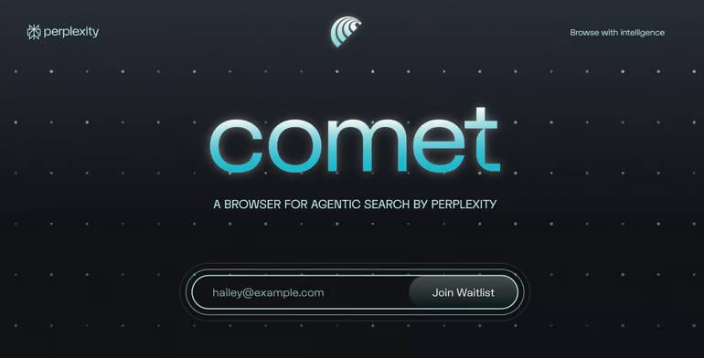 Perplexity Comet - AI-integrated web browser Picture 1