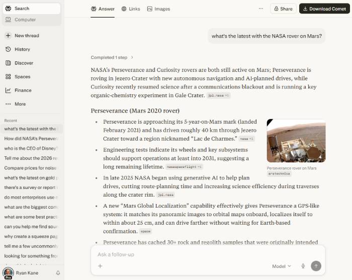 images 4 of Perplexity vs ChatGPT: A detailed comparison of two leading AI assistants.