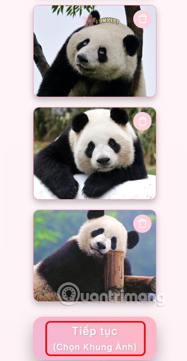 Instructions for taking photos with Photobooth online at home Picture 5