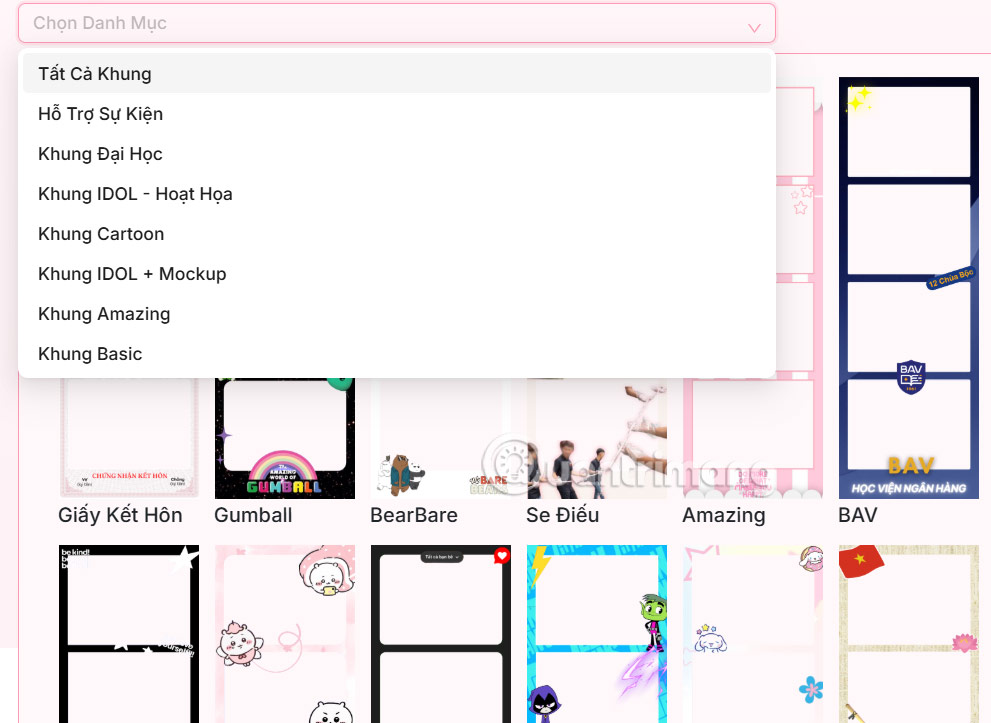 Instructions for taking photos with Photobooth online at home Picture 6