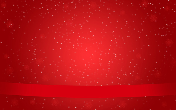 Photoshop CS6: Create a Christmas card with snowflakes on a red background. Picture 18
