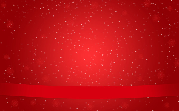 Photoshop CS6: Create a Christmas card with snowflakes on a red background. Picture 20