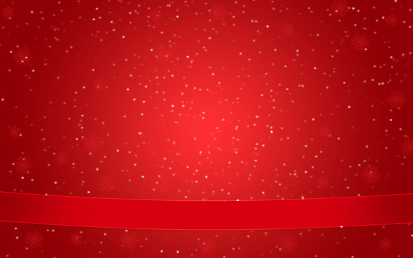 Photoshop CS6: Create a Christmas card with snowflakes on a red background. Picture 24