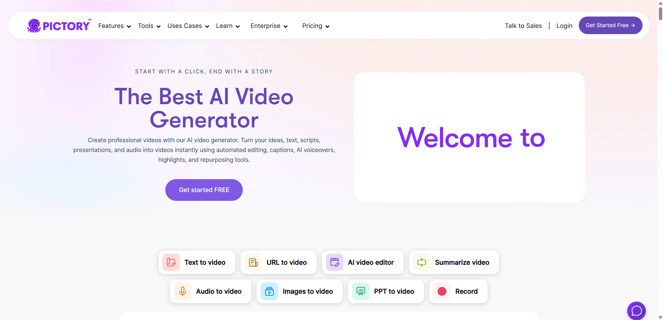 Pictory AI - Transform text into engaging videos in minutes Picture 1