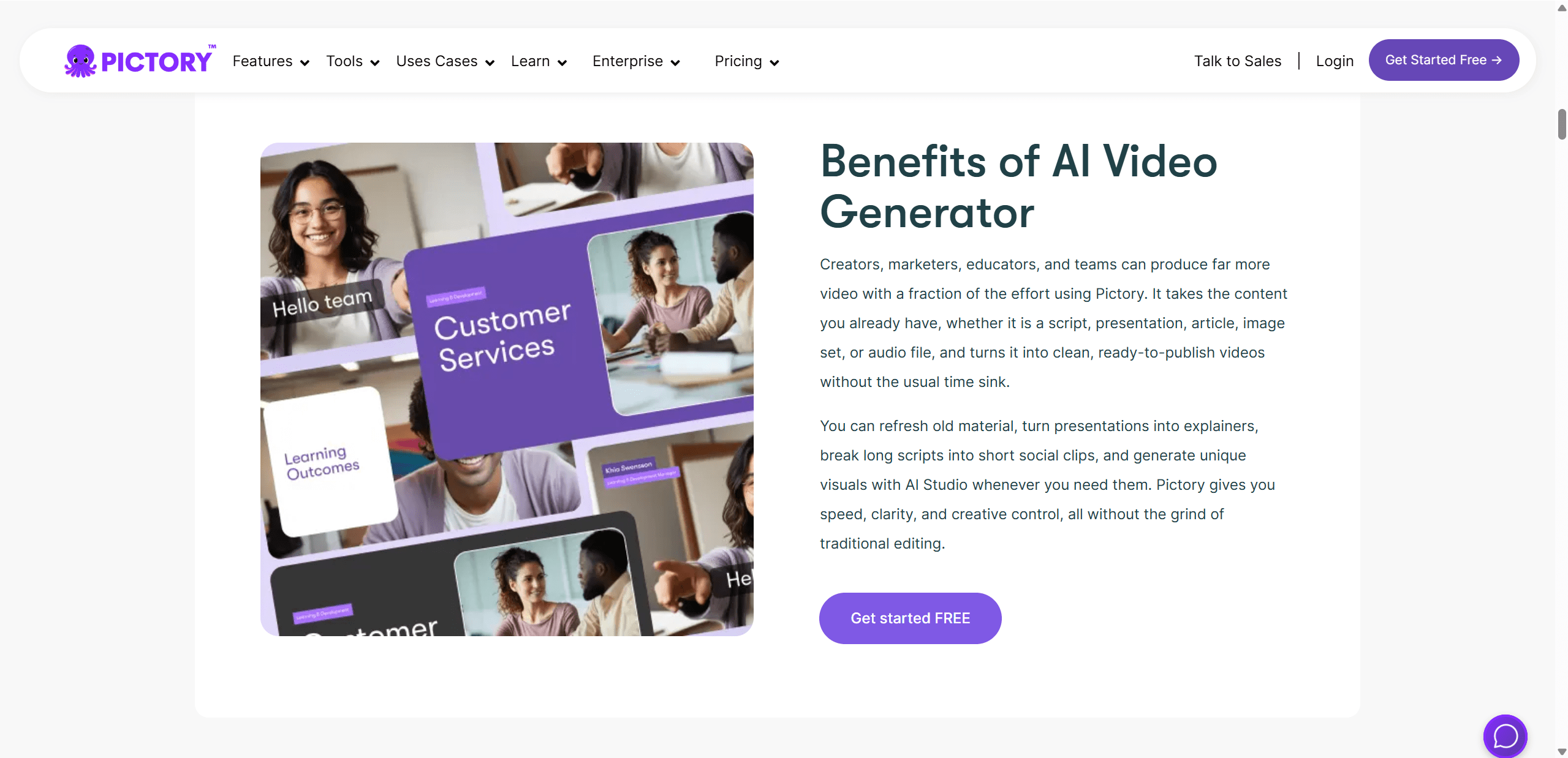 Pictory AI - Transform text into engaging videos in minutes Picture 3