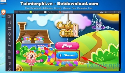 Play Candy Crush Saga on your computer using BlueStacks Picture 5