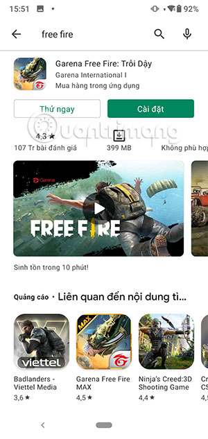 Picture 1 of Play Free Fire for free without downloading.