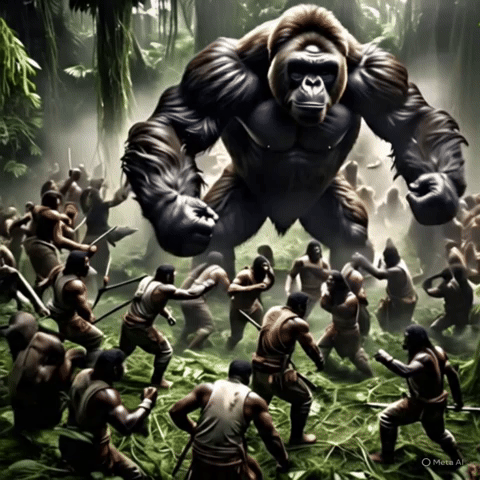 Enjoy these 4 seconds of AI animations from this cool still image by Meta! Picture 11