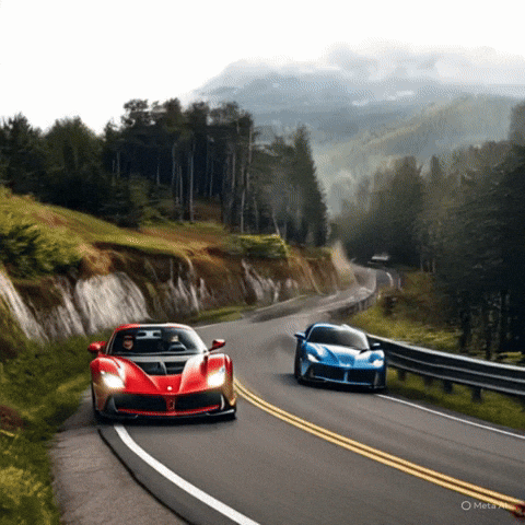 Enjoy these 4 seconds of AI animations from this cool still image by Meta! Picture 25