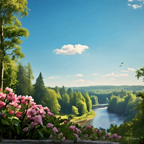 Enjoy these 4 seconds of AI animations from this cool still image by Meta! Picture 29