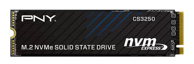 PNY launches its fastest NVMe Gen5 SSD – the CS3250 – with a 4TB capacity and speeds up to 14,900 MB/s. Picture 1