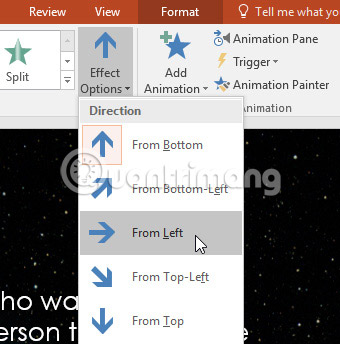 PowerPoint 2016: Animate text and objects Picture 9