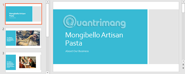 PowerPoint 2016: Apply themes in PowerPoint Picture 7