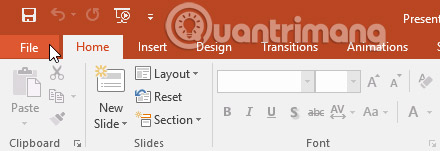 PowerPoint 2016: Create and open a presentation Picture 1