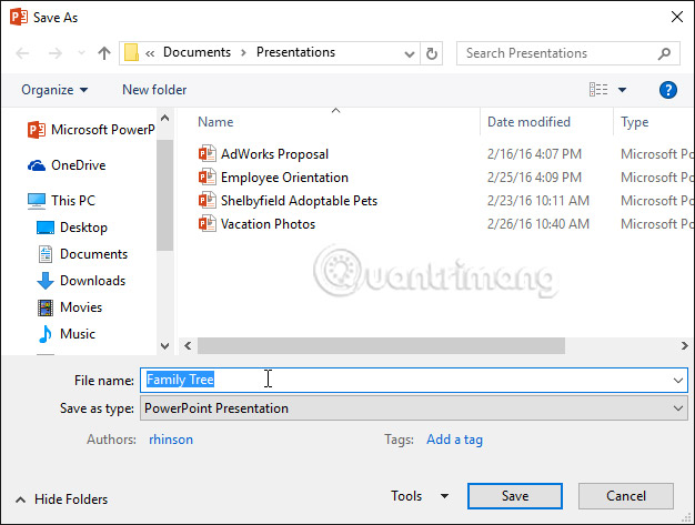 PowerPoint 2016: Create and open a presentation Picture 14