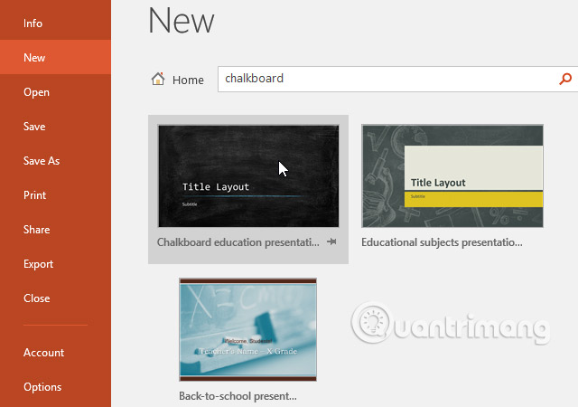 PowerPoint 2016: Create and open a presentation Picture 4