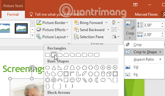 Picture 3 of PowerPoint 2016: Image Formatting in PowerPoint