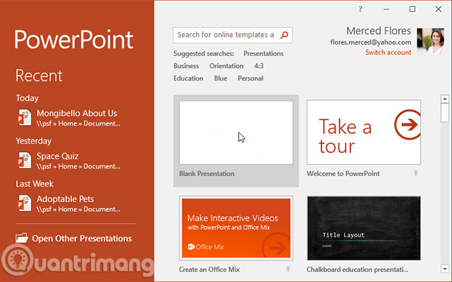 Picture 1 of PowerPoint 2016: Getting Started with Microsoft PowerPoint 2016