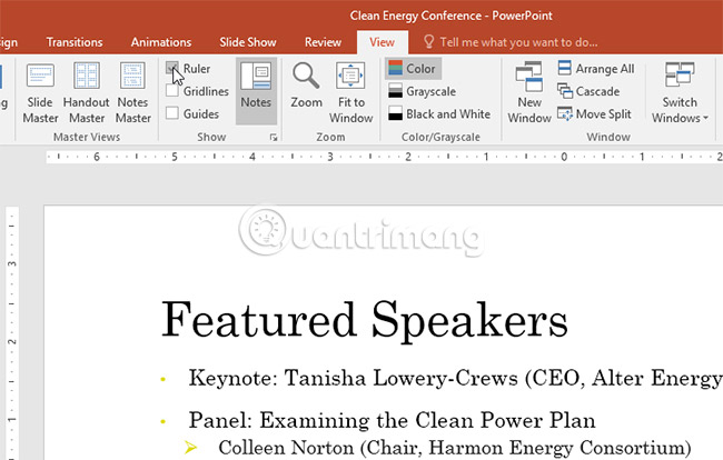 PowerPoint 2016: How to align margins and line spacing Picture 5