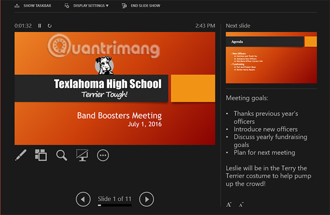 PowerPoint 2016: How to present slide shows Picture 18