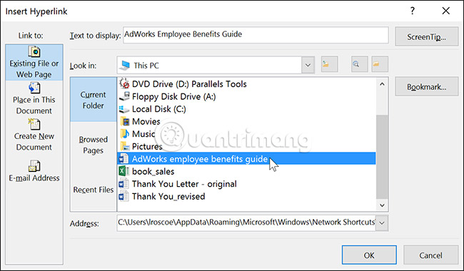 PowerPoint 2016: Hyperlink in PowerPoint Picture 14