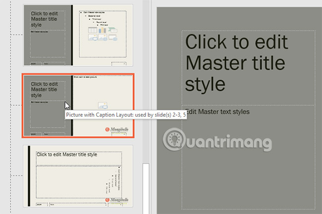 PowerPoint 2016: Learn about Slide Master view Picture 10