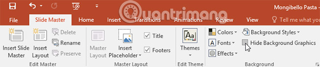 PowerPoint 2016: Learn about Slide Master view Picture 11