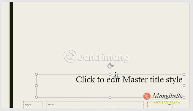 PowerPoint 2016: Learn about Slide Master view Picture 24