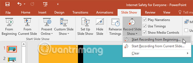 PowerPoint 2016: Rehearse and Record Your Presentation Picture 5