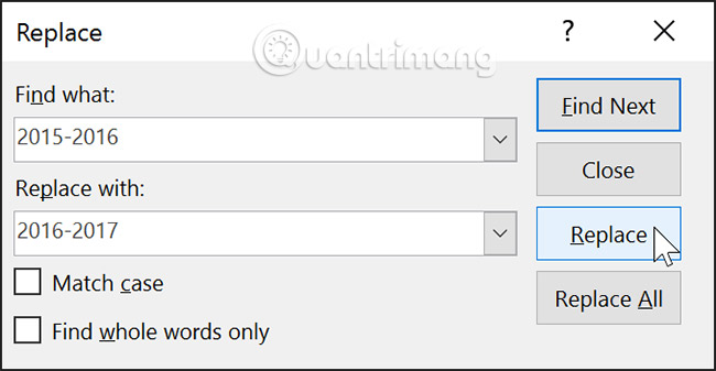 Picture 6 of PowerPoint 2016: Using the Find & Replace Feature