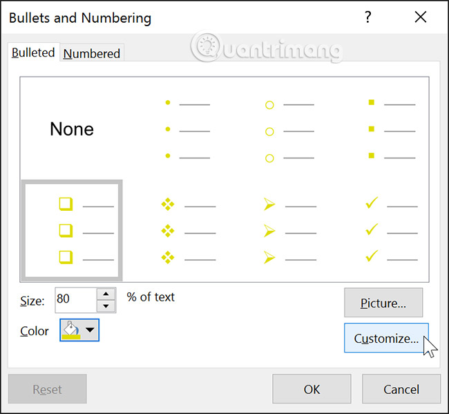 PowerPoint 2016: Working with lists in PowerPoint Picture 14
