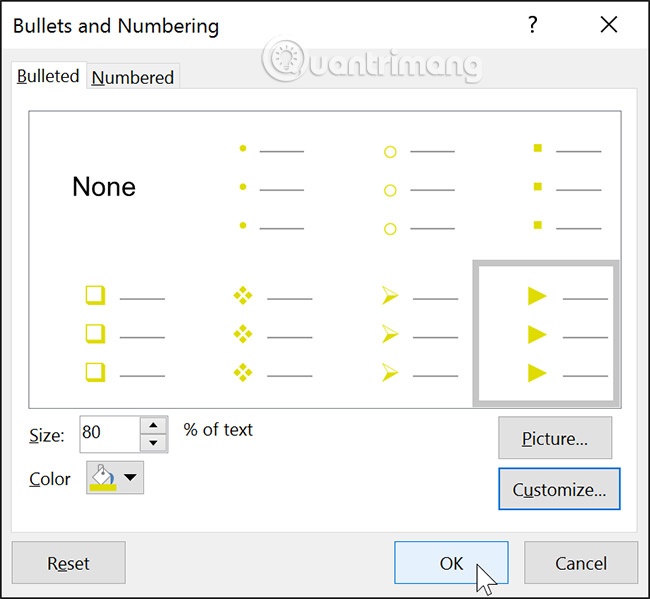PowerPoint 2016: Working with lists in PowerPoint Picture 16