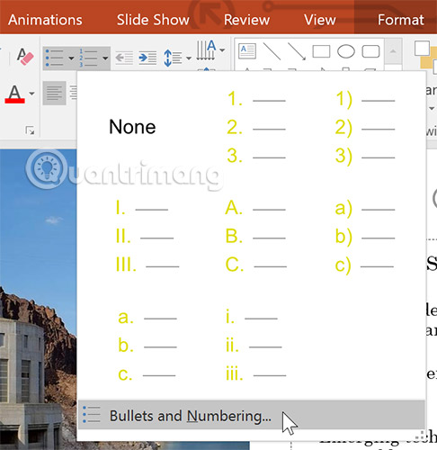 PowerPoint 2016: Working with lists in PowerPoint Picture 5