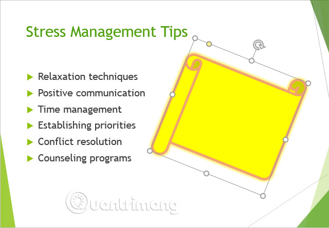 Picture 14 of PowerPoint 2016: Working with Shapes